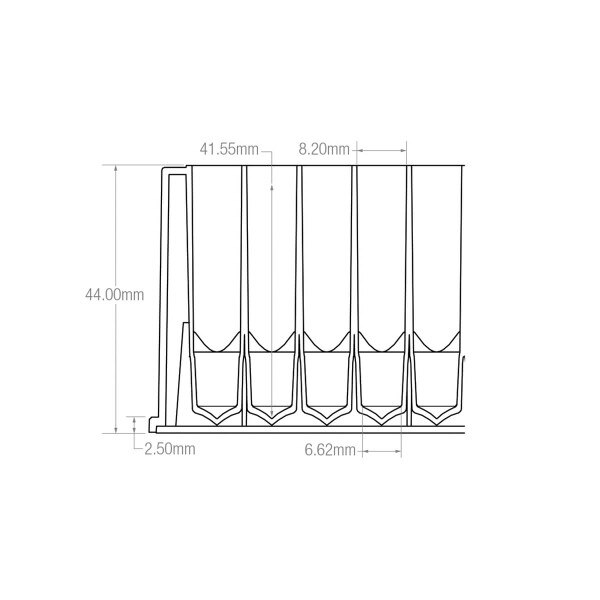 96 - Well Plate, diagram
